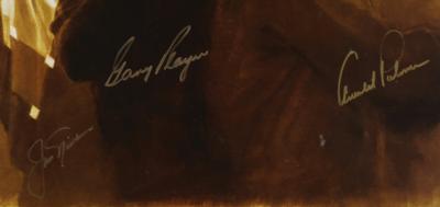 Lot #967 Golf Legends: Palmer, Nicklaus, and Player Signed Print - Image 2