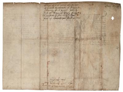Lot #170 King Edward VI Document Signed - Image 2