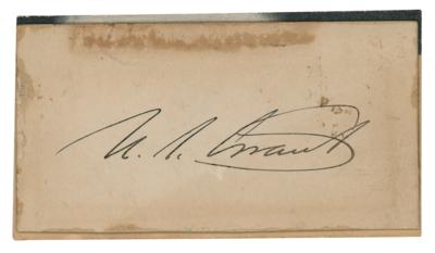 Lot #56 U. S. Grant Signature