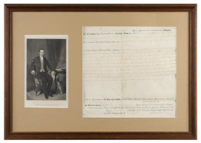 Lot #68 James Monroe Document Signed - Image 1