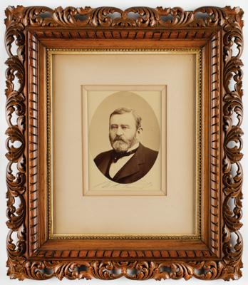 Lot #12 U. S. Grant Signed Photograph - Image 2
