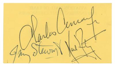 Lot #536 Neil Armstrong, Charles Conrad, and Jimmy