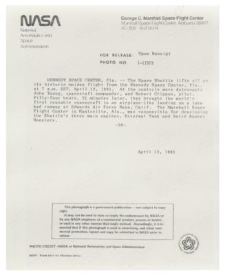 Lot #617 Space Shuttle (3) Signed Photographs - Image 3