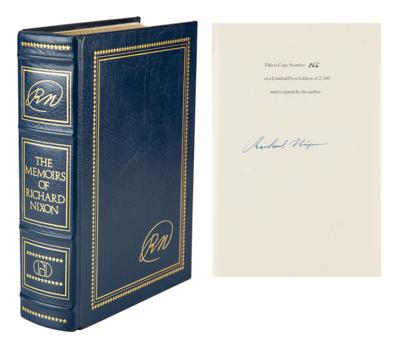 Lot #69 Richard Nixon Signed Book - Image 1