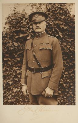 Lot #498 John J. Pershing Signed Photograph - Image 1