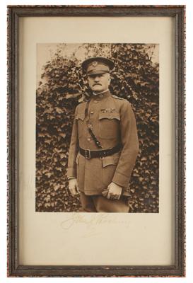 Lot #498 John J. Pershing Signed Photograph - Image 2