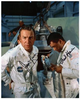 Lot #557 Apollo 13: Lovell and Haise Signed