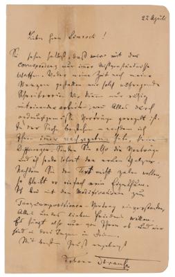 Lot #739 Johann Strauss II: The 'Waltz King' makes