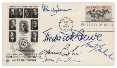 Lot #818 Popular Composers (6) Signed First Day