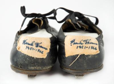 Lot #1007 Frank Thomas's 1962 New York Mets Game-Used Cleats: Cleats worn by the '62 Mets cleanup hitter Frank Thomas - Image 3
