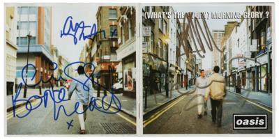 Lot #760 Oasis: Noel Gallagher Set of (10) Handwritten Song Lyrics and Band-Signed CD Booklet - Image 12