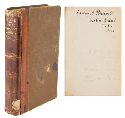 Lot #16 Franklin D. Roosevelt Signed Book - Image 1