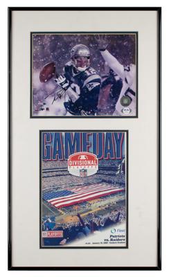 Lot #950 Tom Brady Signed Photograph
