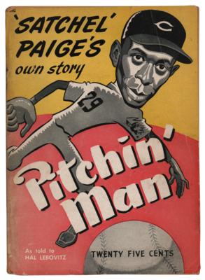 Lot #992 Satchel Paige Signed HOF Card - Image 2