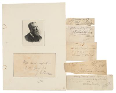 Lot #649 American Painters (6) Signatures