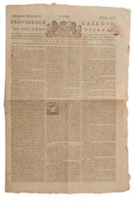 Lot #501 Revolution-era Newspapers (5) - Image 4