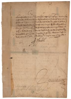 Lot #276 Isabella Clara Eugenia Letter Signed