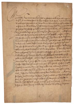 Lot #276 Isabella Clara Eugenia Letter Signed - Image 2