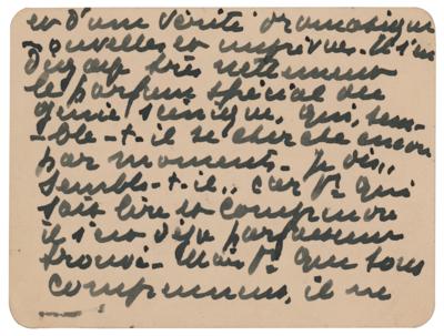 Lot #722 Maurice Maeterlinck Autograph Letter Signed - Image 2