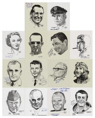 Lot #524 Aviation: Pilots and Pioneers (14) Signed