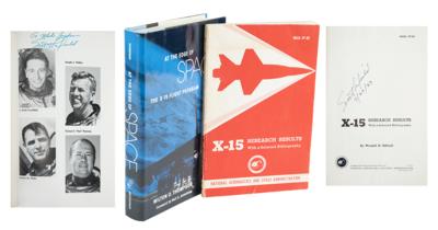 Lot #629 X-15 Collection of (33) Signed Items - Image 5