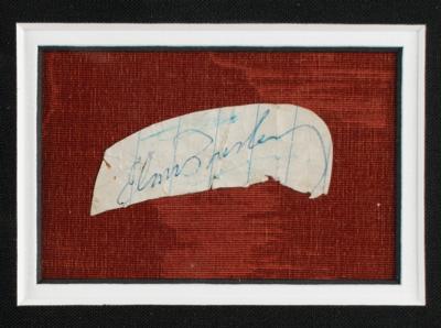 Lot #764 Elvis Presley Signature - Image 2