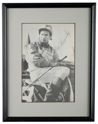 Lot #1000 Willie Shoemaker Signed Photograph - Image 2
