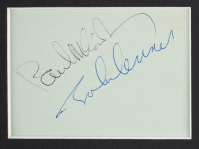 Lot #747 Beatles Signature Display - Image 3