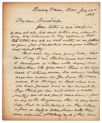 Lot #716 Oliver Wendell Holmes, Sr: The