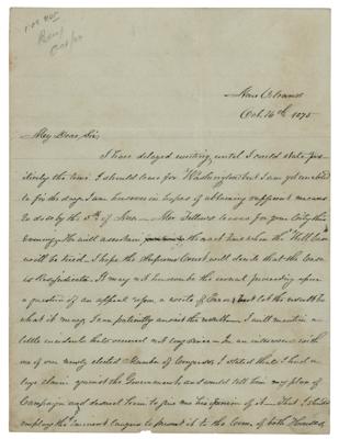 Lot #244 Myra Clark Gaines: Gaines outlines her