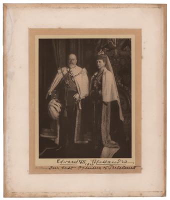 Lot #182 Alexandra of Denmark Signed Photograph