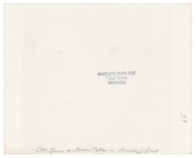 Lot #820 Otis Spann and James Cotton Original Photograph - Image 2