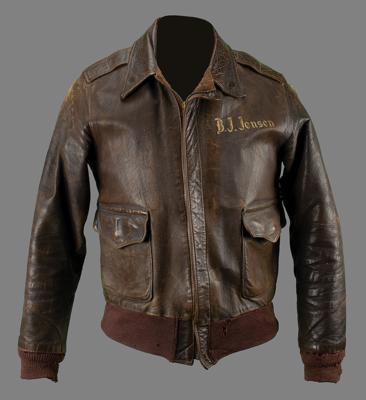 Lot #449 World War II: Bernard J. Jensen's B-17