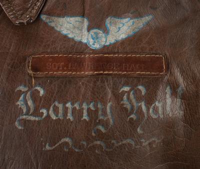Lot #450 World War II: Lawrence Hall's USAAF 8th Air Force A-2 Flight Jacket Jacket - Image 3