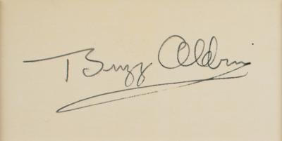 Lot #543 Buzz Aldrin Signed Oversized Photograph - Image 2