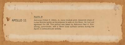 Lot #541 Neil Armstrong and Buzz Aldrin Signature Display - Image 4