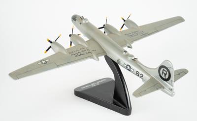 Lot #473 Enola Gay Model Signed by Dutch Van Kirk and Morris Jeppson - Image 1
