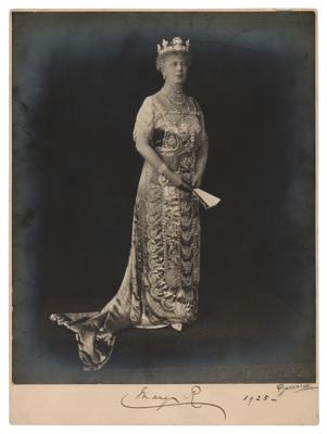 Lot #359 Queen Mary of Teck Signed Photograph