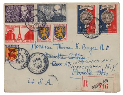 Lot #782 Gustave Charpentier Signed Photograph with Autograph Musical Quotation Signed - Image 3