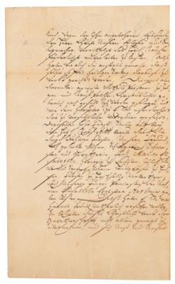 Lot #511 Thirty Years' War: Tilly, Bernard, and Traun (3) Autographs - Image 3