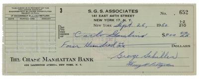 Lot #246 Carlo Gambino Endorsed Check - Image 2