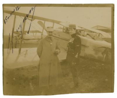 Lot #446 Georges Guynemer Signed Photograph