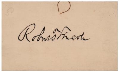 Lot #307 Robert Todd Lincoln Signature - Image 1