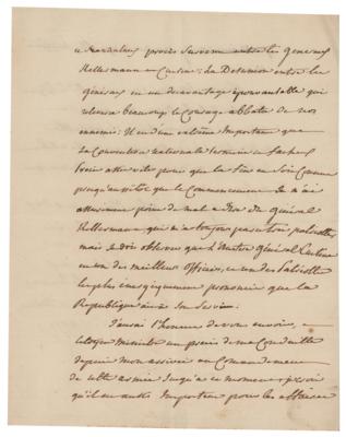 Lot #481 Armand Louis de Gontaut Autograph Letter Signed - Image 3