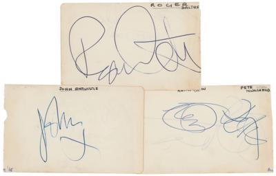 Lot #773 The Who Signatures