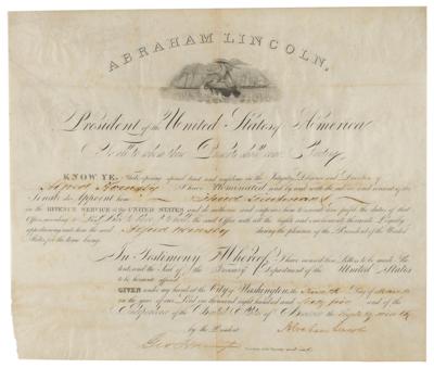 Lot #9 Abraham Lincoln: Rare March 1865