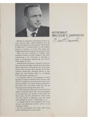 Lot #595 Mercury 7 Signed Book - Image 2