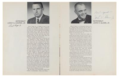 Lot #595 Mercury 7 Signed Book - Image 3