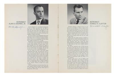 Lot #595 Mercury 7 Signed Book - Image 5