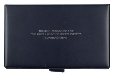 Lot #265 Edmund Hillary and Tenzing Norgay Signed Commemorative Cover - Image 3